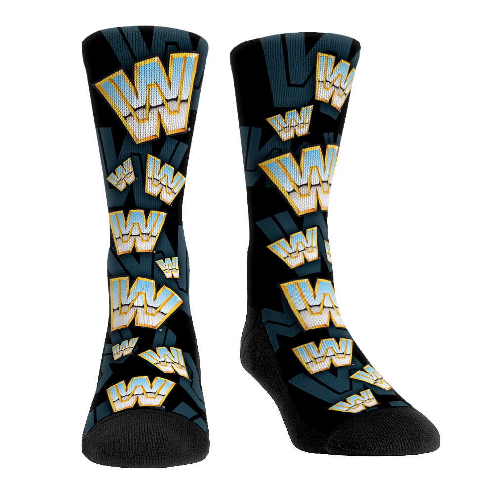 WWE Throwback Logo - All-Over