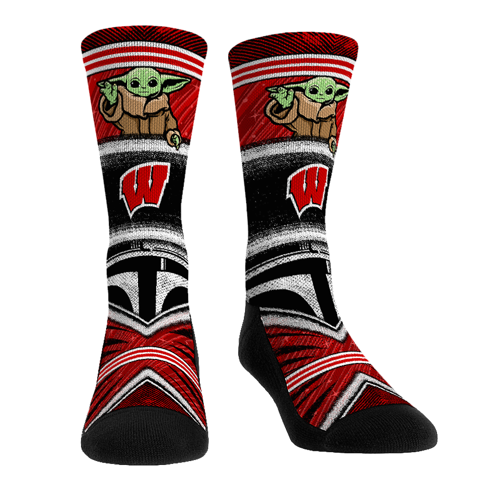 Wisconsin Badgers - Star Wars - Grogu Intergalactic Fan