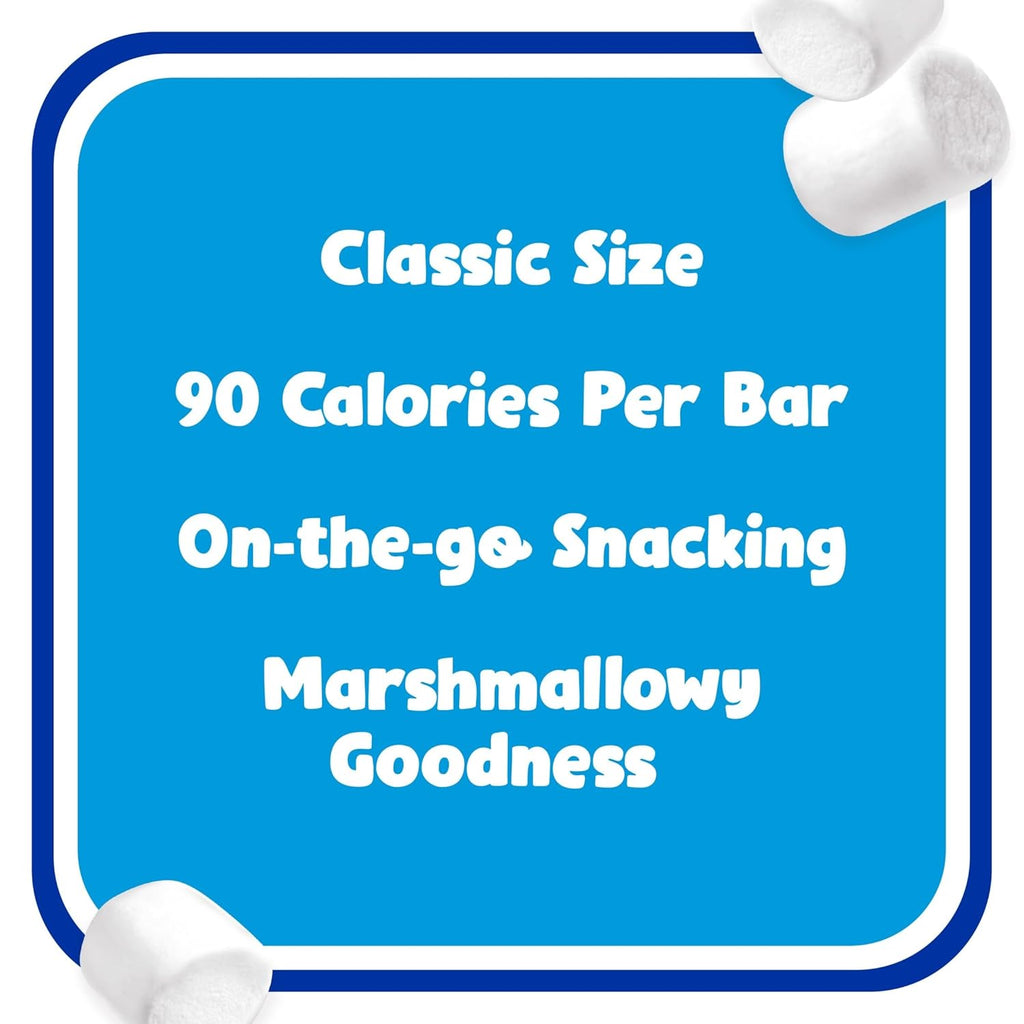 Rice Krispies Treats Crispy Marshmallow Squares, Kids Snacks, Cereal Bars, Original, 31.2Oz Box (40 Bars)