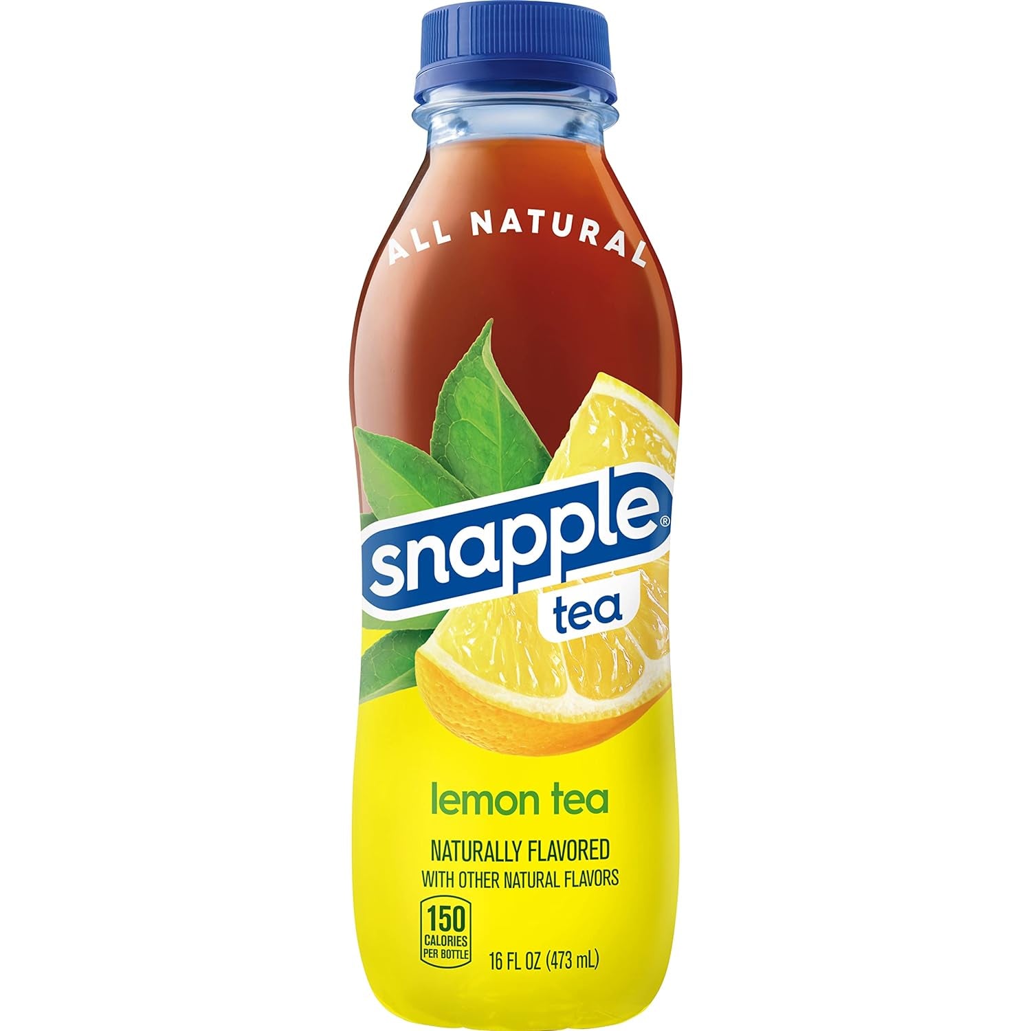 Snapple Zero Sugar Peach Tea, 16 Fl Oz Recycled Plastic Bottle (Pack of 12)
