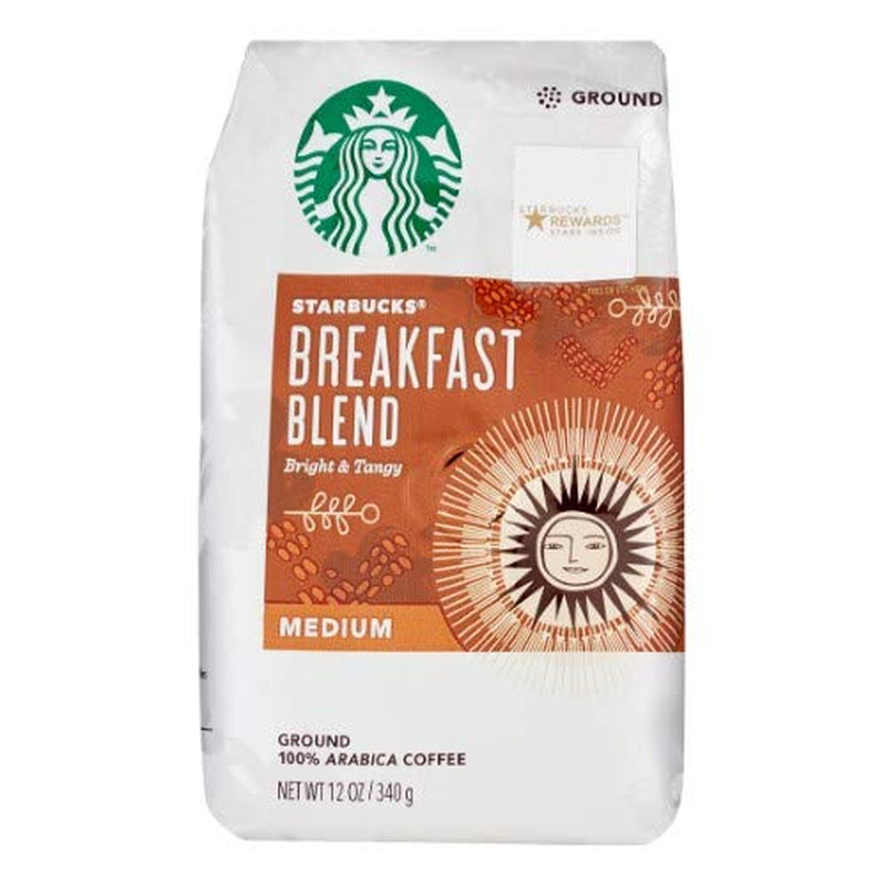 Starbucks Ground Coffee, Medium Roast Coffee, House Blend, 100% Arabica, 1 Bag (18 Oz)