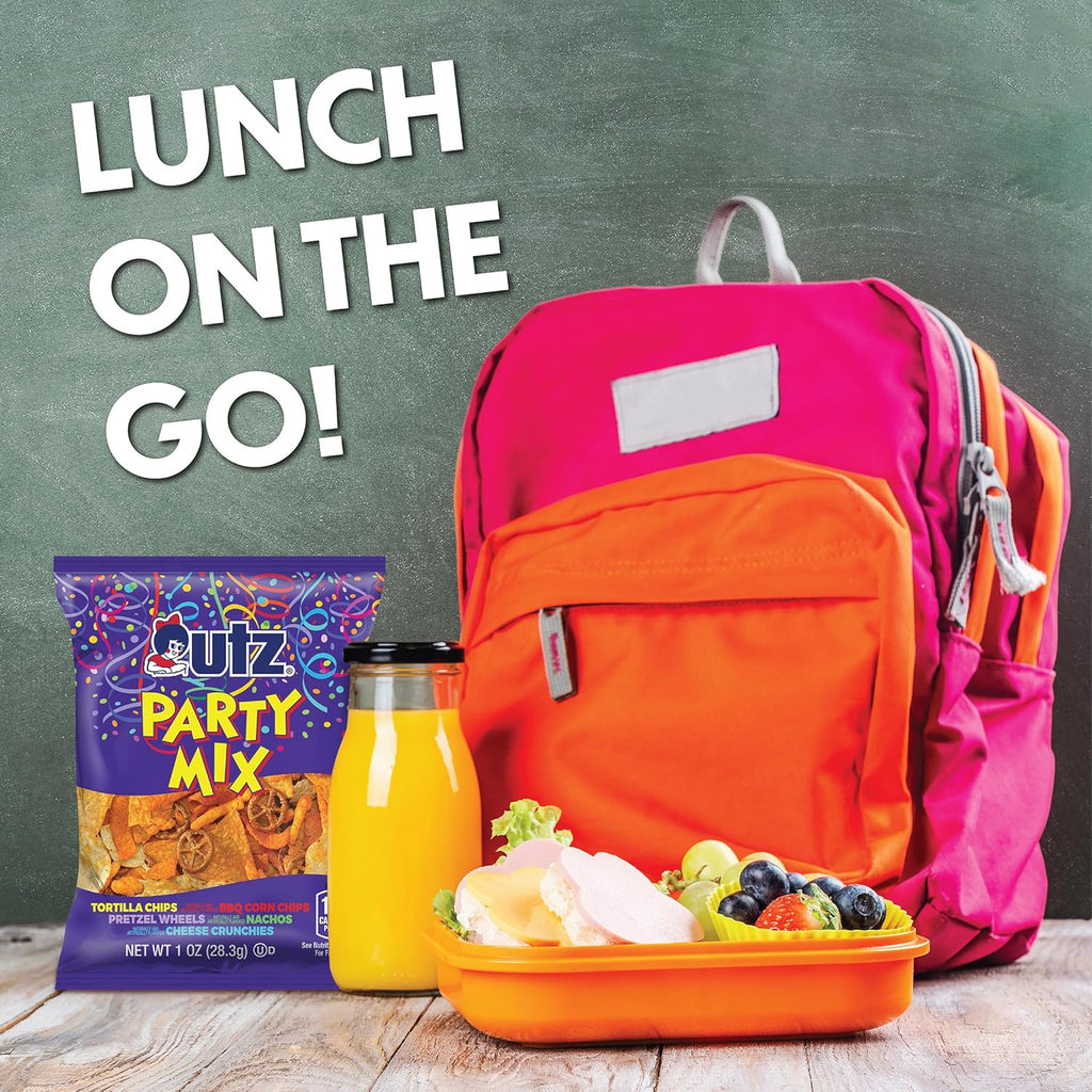 Snack Variety Pack Individual Snacks, Includes Potato Chips, Cheese Curls, Popcorn, and Party Mix, Crunchy Travel Snacks for Lunches, Vending Machines, and Enjoying on the Go (Pack of 42)