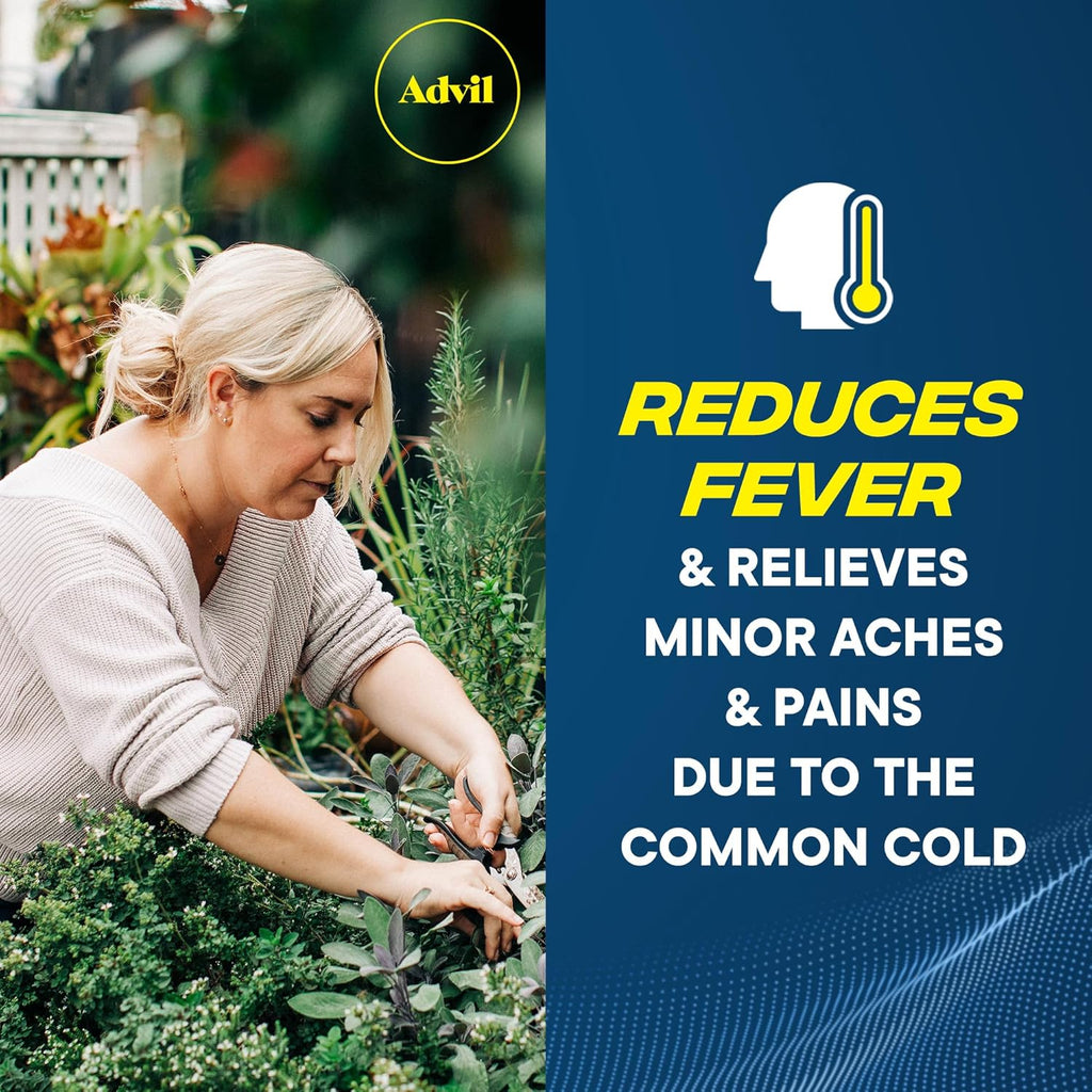 Advil Pain Reliever and Fever Reducer, Ibuprofen 200Mg for Pain Relief - 300 Count, Advil PM Pain Reliever and Nighttime Sleep Aid, Ibuprofen for Pain Relief and Diphenhydramine Citrate - 2 Count