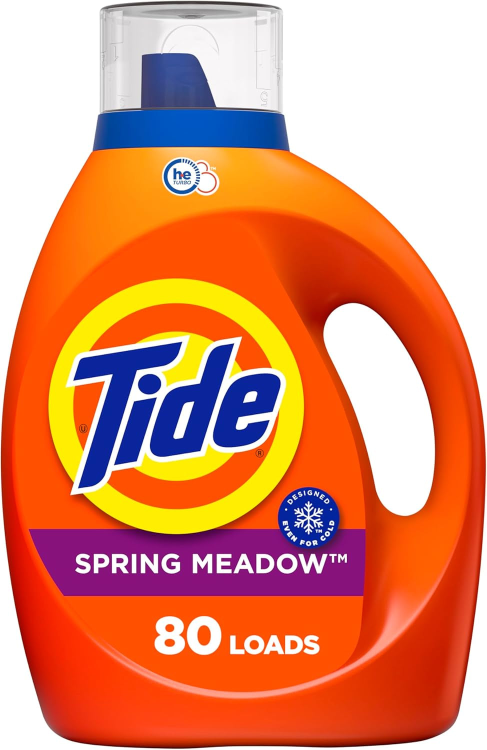 Tide Laundry Detergent Liquid, Original Scent, 64 Loads, 80 FL OZ, Works on 100% of Common Stains, Laundry Soap, Liquid Laundry Detergent