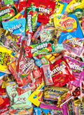 Candy Variety Pack - Assorted Candy Party Mix - 4 LB Bag - Sweets Assortment - Bulk Individually Wrapped - Pinata Candies - Mixed Candies - Queen Jax - Deluxe Mix - July 4Th
