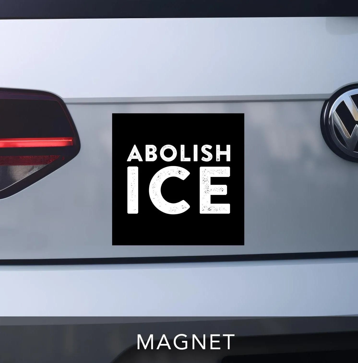 Abolish ICE Car Magnet