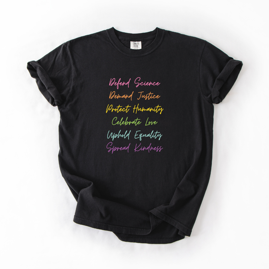 Progressive Activist Shirt | Equality & Kindness Graphic Tee