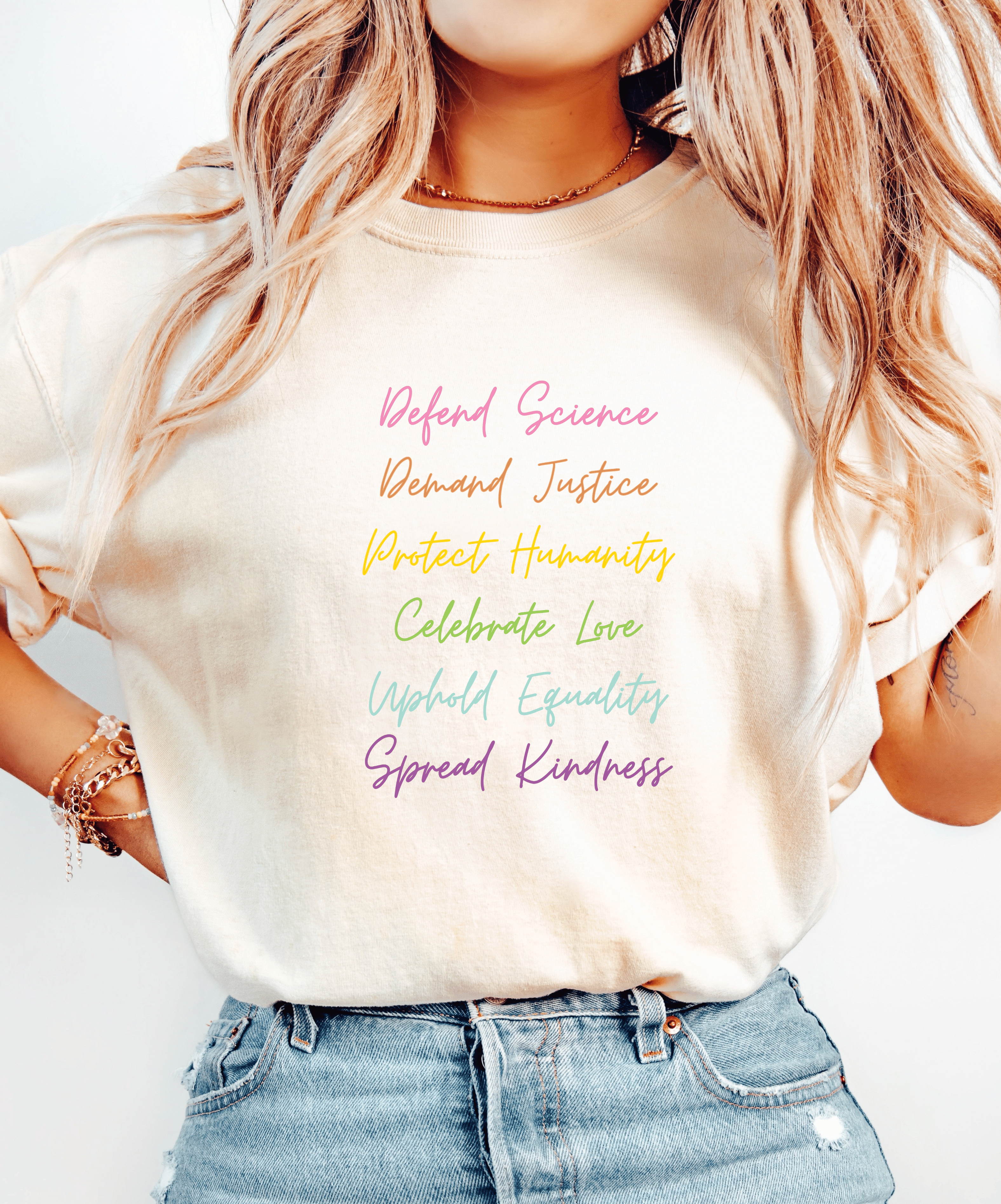 Progressive Activist Shirt | Equality & Kindness Graphic Tee
