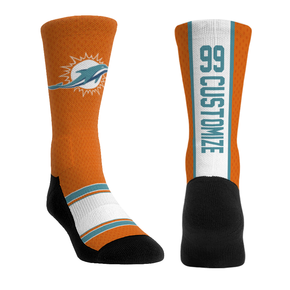 Miami Dolphins - Custom Jersey (Orange)